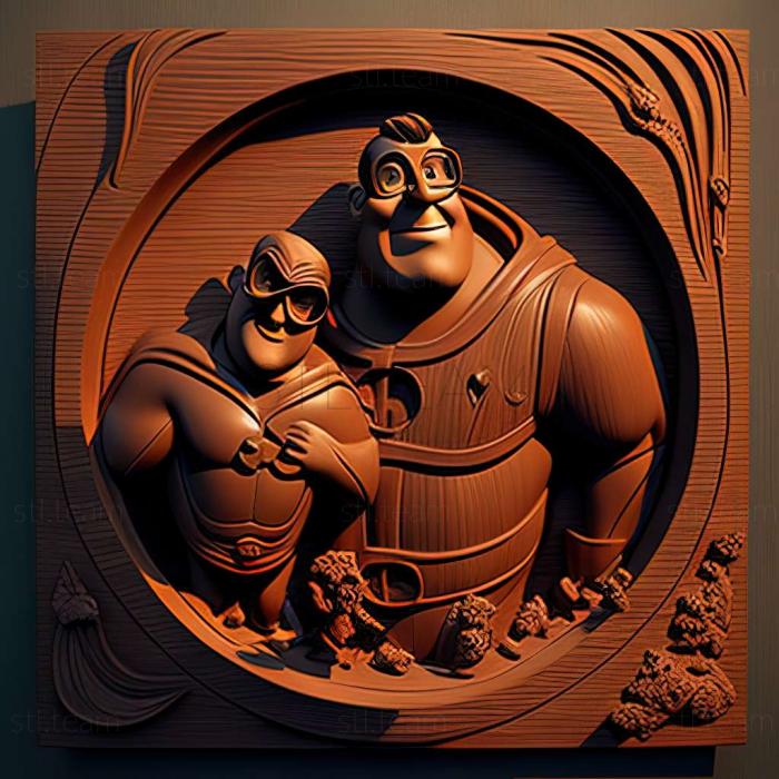 3D model The Incredibles game (STL)